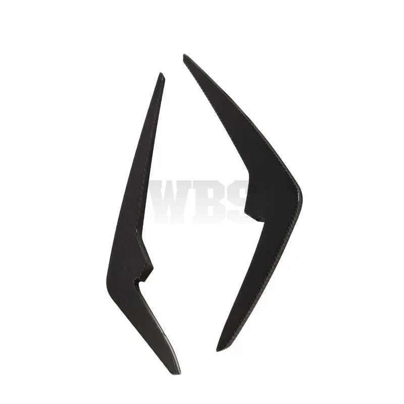 AUDI RS6 RS7 C8 WBS STYLE FRONT BUMPER CANARD, 4K GENUINE CARBON FIBER