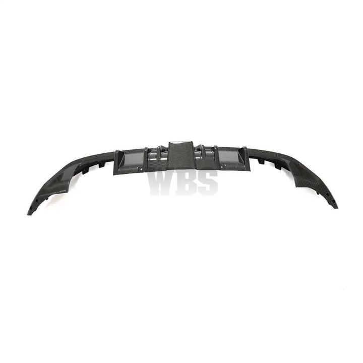 VOLKSWAGEN GOLF MK7.5 R/ GTI REAR DIFFUSER WITH LED 3RD BRAKE LIGHT, GENUINE CF