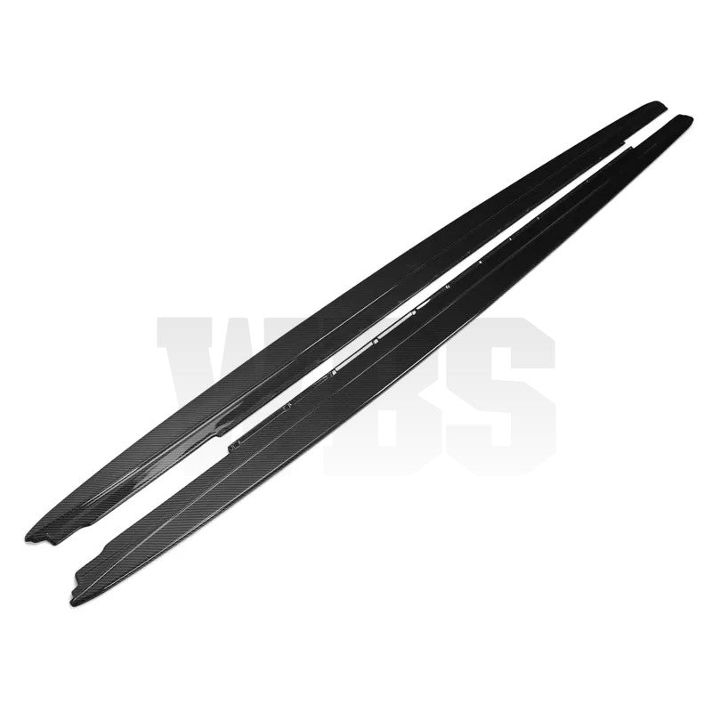BMW G30/F90 M5 SIDE SKIRT EXTENSIONS GENUINE CF M PERFORMANCE STYLE