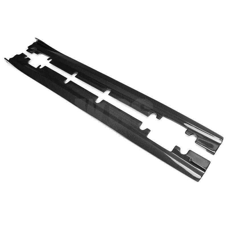 MERCEDES W117 CLA45/ CLA SIDE SKIRT EXTENSIONS GENUINE CARBON FIBER