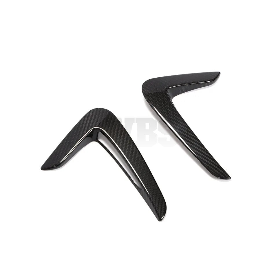 BMW F32 F33 F36 CARBON FIBER SIDE FENDER VENT TRIMS