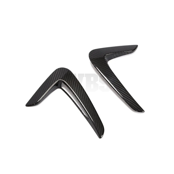 BMW F32 F33 F36 CARBON FIBER SIDE FENDER VENT TRIMS