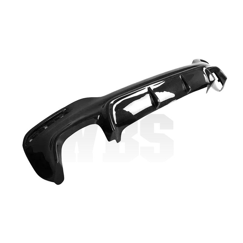 BMW G30 REAR DIFFUSER WBS EC STYLE GENUINE CARBON FIBER