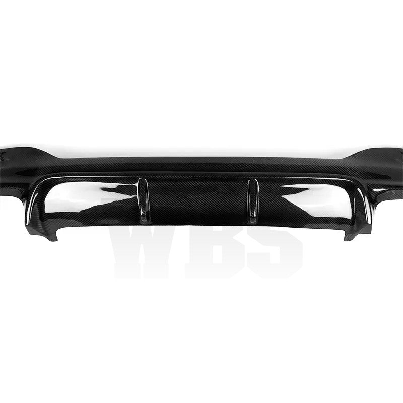 BMW G30 REAR DIFFUSER WBS EC STYLE GENUINE CARBON FIBER