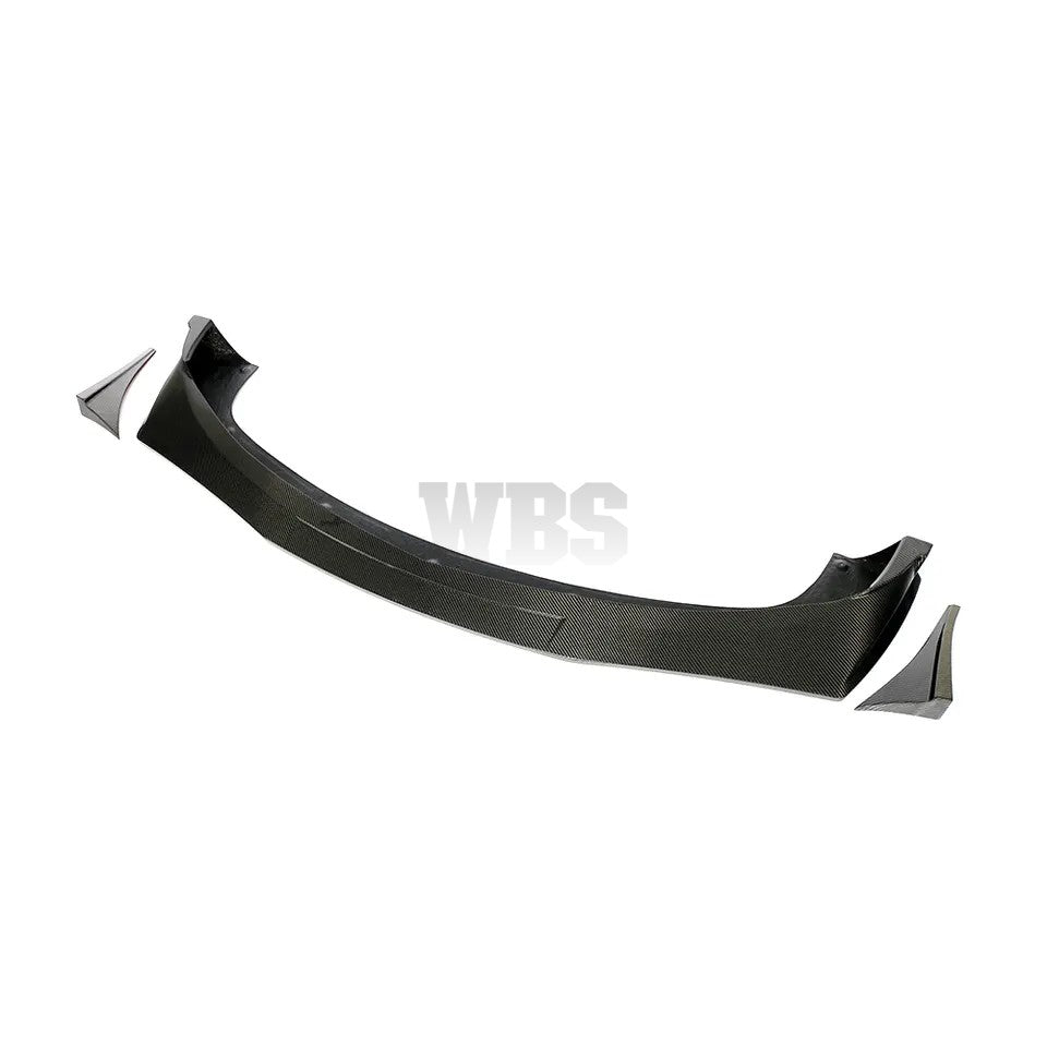 DODGE CHALLENGER R/T FRONT BUMPER LIP, 3D GENUINE CARBON FIBER