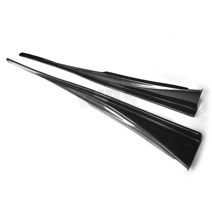 LEXUS IS250/ IS350 SIDE SKIRT EXTENSIONS, GENUINE CARBON FIBER MATERIAL