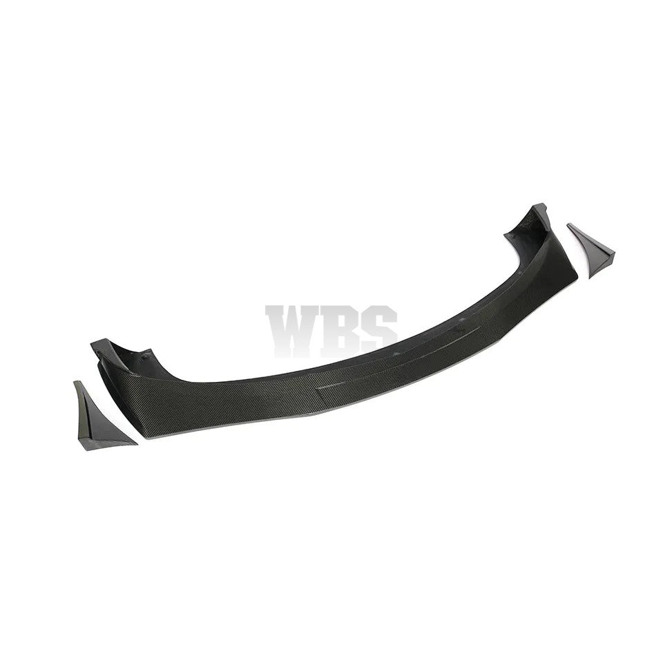 DODGE CHALLENGER R/T FRONT BUMPER LIP, 3D GENUINE CARBON FIBER