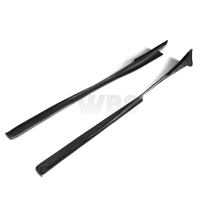 LEXUS IS250/ IS350 SIDE SKIRT EXTENSIONS, GENUINE CARBON FIBER MATERIAL