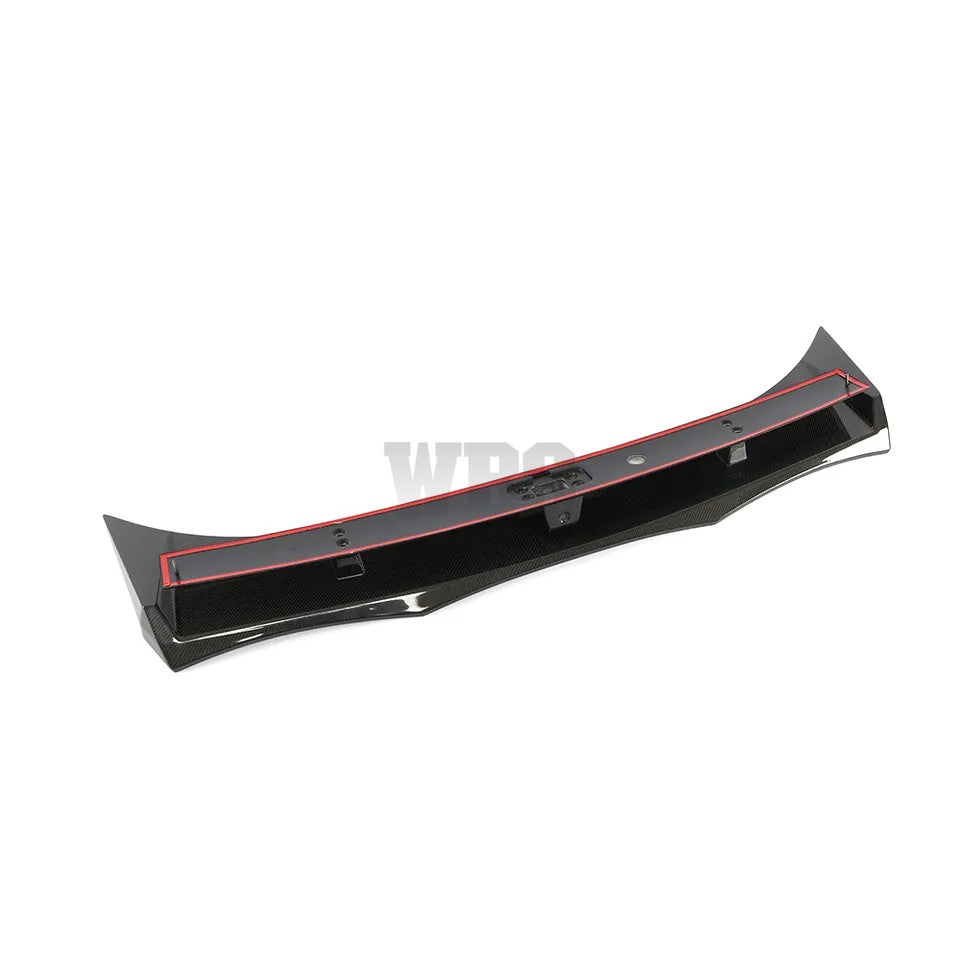 DODGE CHALLENGER SRT HELLCAT TRUNK SPOILER BAT-STYLE GENUINE CARBON FIBER