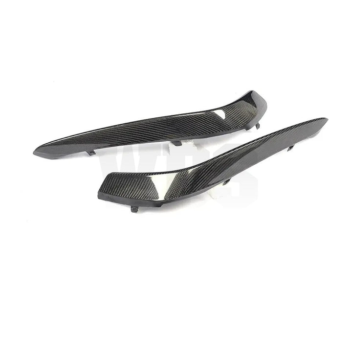 MERCEDES W205 C63 COUPE FRONT VENT TRIMS GENUINE CARBON FIBER