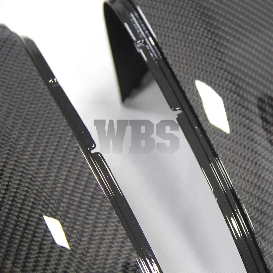 VOLKSWAGEN GOLF MK7 SIDE MIRROR COVERS, GENUINE CARBON FIBER MATERIAL