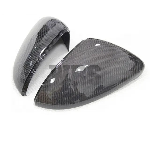 VOLKSWAGEN GOLF MK7 SIDE MIRROR COVERS, GENUINE CARBON FIBER MATERIAL