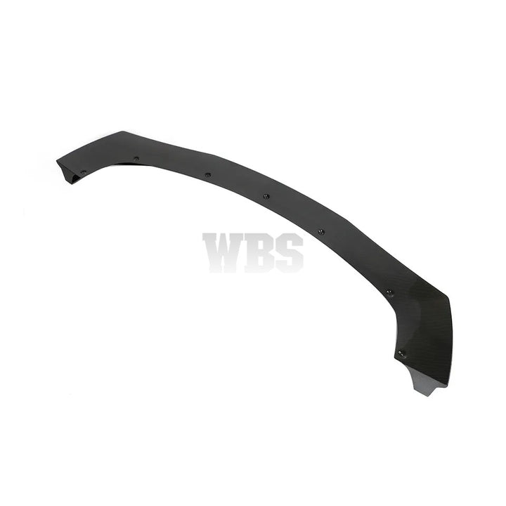DODGE CHALLENGER R/T FRONT BUMPER LIP, 3D GENUINE CARBON FIBER