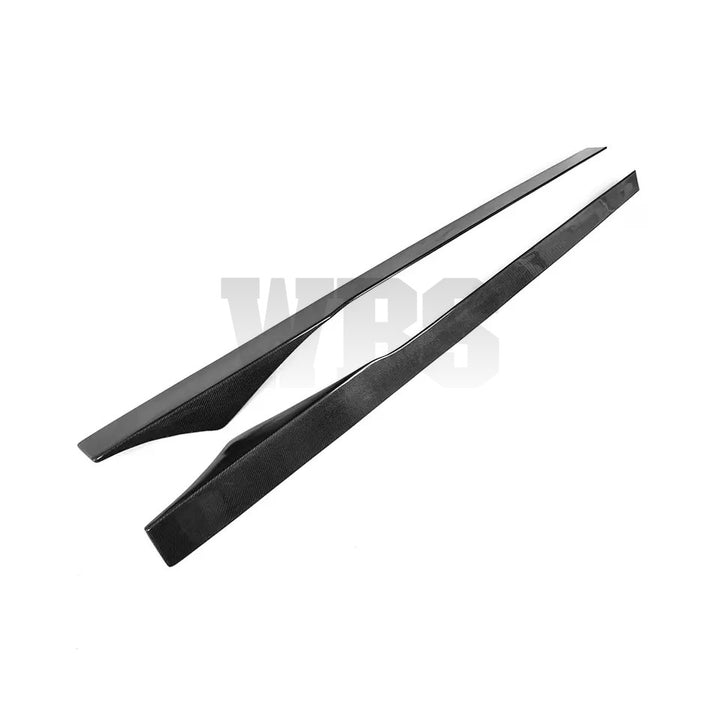 BMW 3 SERIES E90 E92 E93 SIDE SKIRTS GENUINE CARBON FIBER MP STYLE