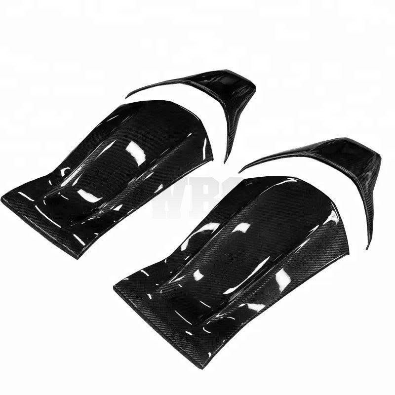 MERCEDES W205 C63 SEDAN FULL SEAT BACKS GEUNINE CARBON FIBER