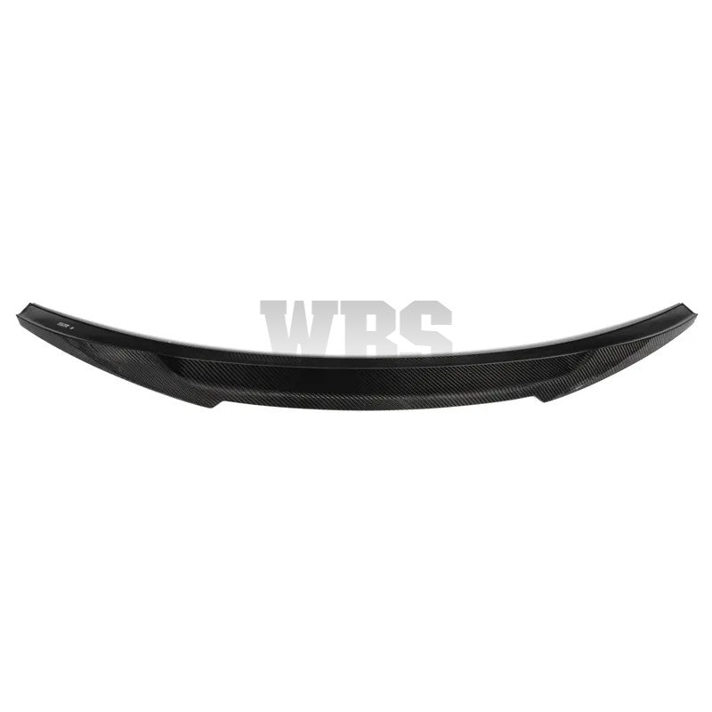 BMW E92 M3 TRUNK SPOILER M4 STYLE GENUINE CARBON FIBER