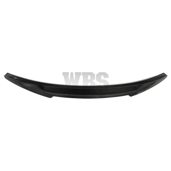 BMW E92 M3 TRUNK SPOILER M4 STYLE GENUINE CARBON FIBER