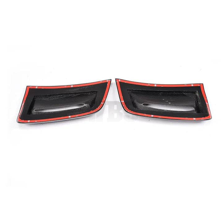 MERCEDES W204 C63 FRONT VENT COVERS GENUINE CARBON FIBER