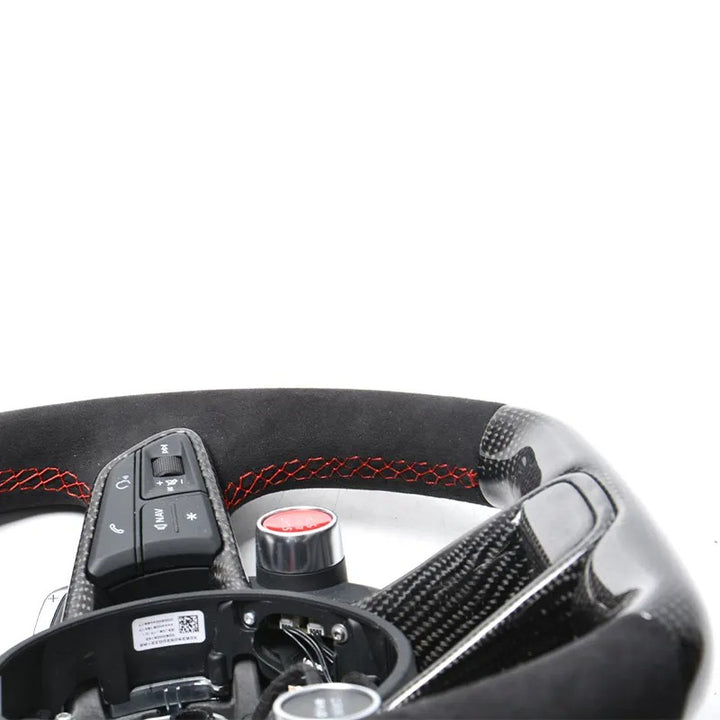 AUDI RS6 RS7 CUSTOM STEERING WHEEL CF/ ALCANTARA