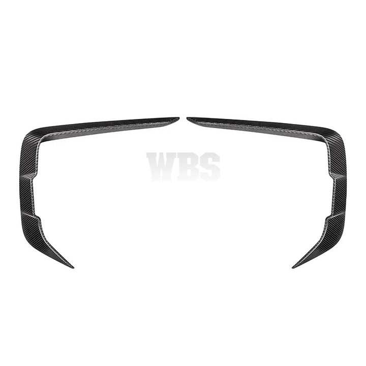 BMW G14 G15 G16 8-Series GENUINE Carbon Fiber Front BUMPER Trims