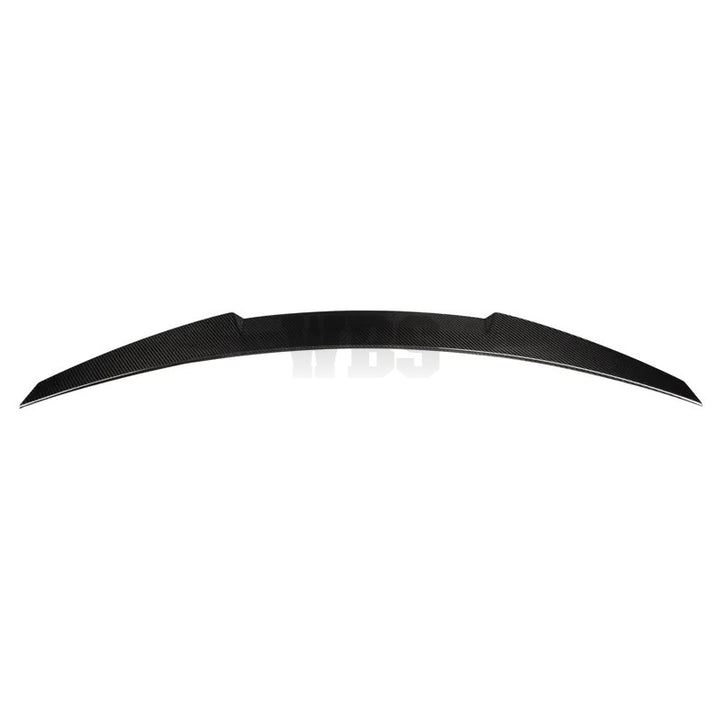 BMW E92 M3 TRUNK SPOILER M4 STYLE GENUINE CARBON FIBER