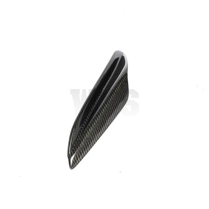 BMW E9X M3 FRONT BUMPER CANARDS GENUINE CF GT3 STYLE
