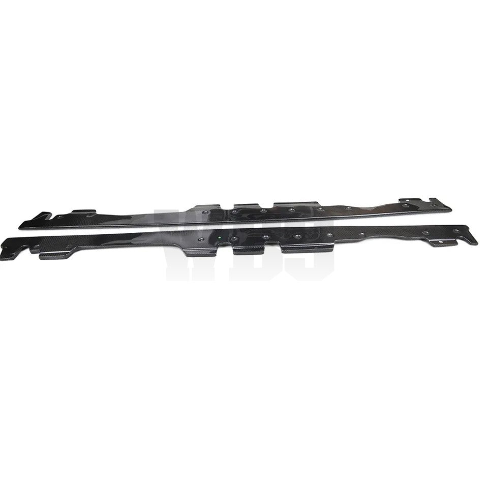 BMW E9X M3 SIDE SKIRTS M GT STYLE GENUINE CARBON FIBER