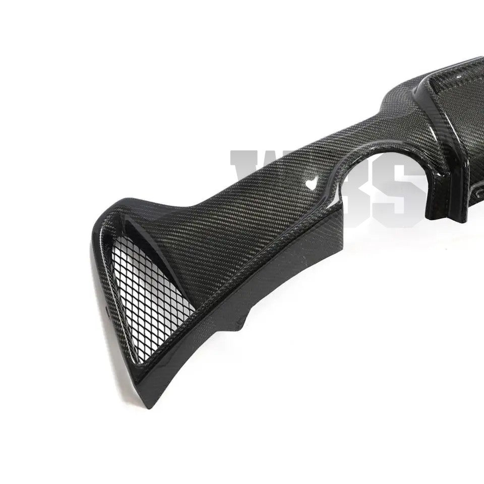 BMW F32 F33 F36 CF REAR DIFFUSER DIGITA LED LIGHT STYLE