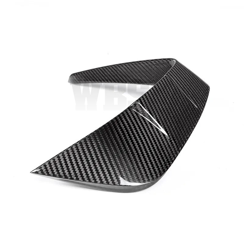 BMW G14 G15 G16 8-Series GENUINE Carbon Fiber Front BUMPER Trims