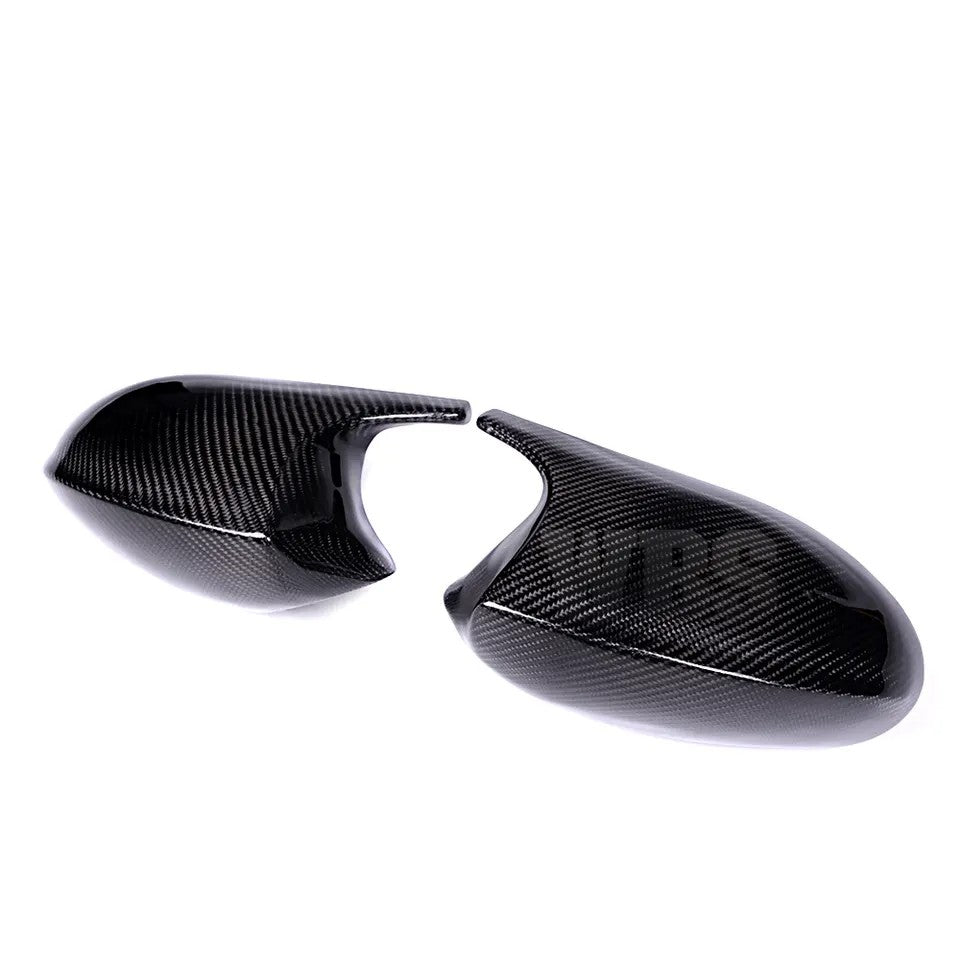 BMW E92 E93 M STYLE MIRROR CAPS GENUINE CARBON FIBER