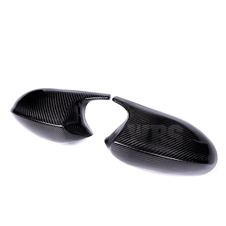 BMW E92 E93 M STYLE MIRROR CAPS GENUINE CARBON FIBER