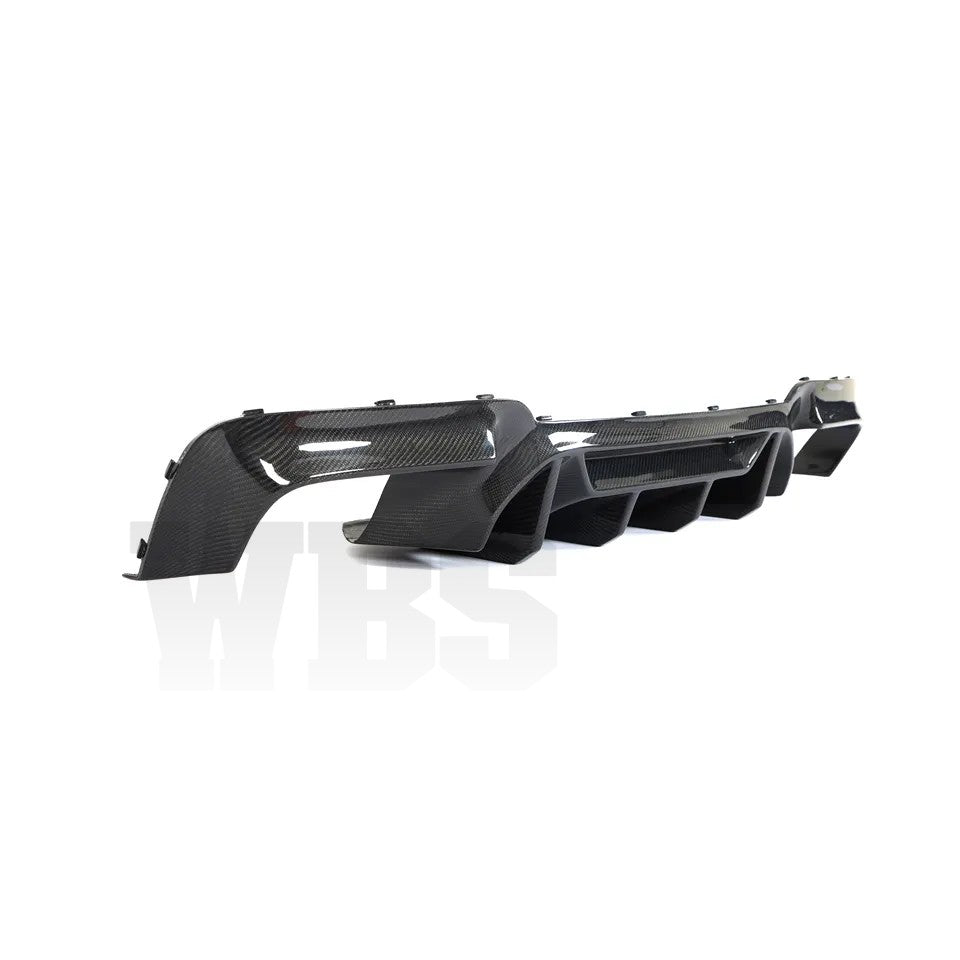 BMW M5 F10 REAR DIFFUSER GENUINE CARBON FIBER GTX STYLE