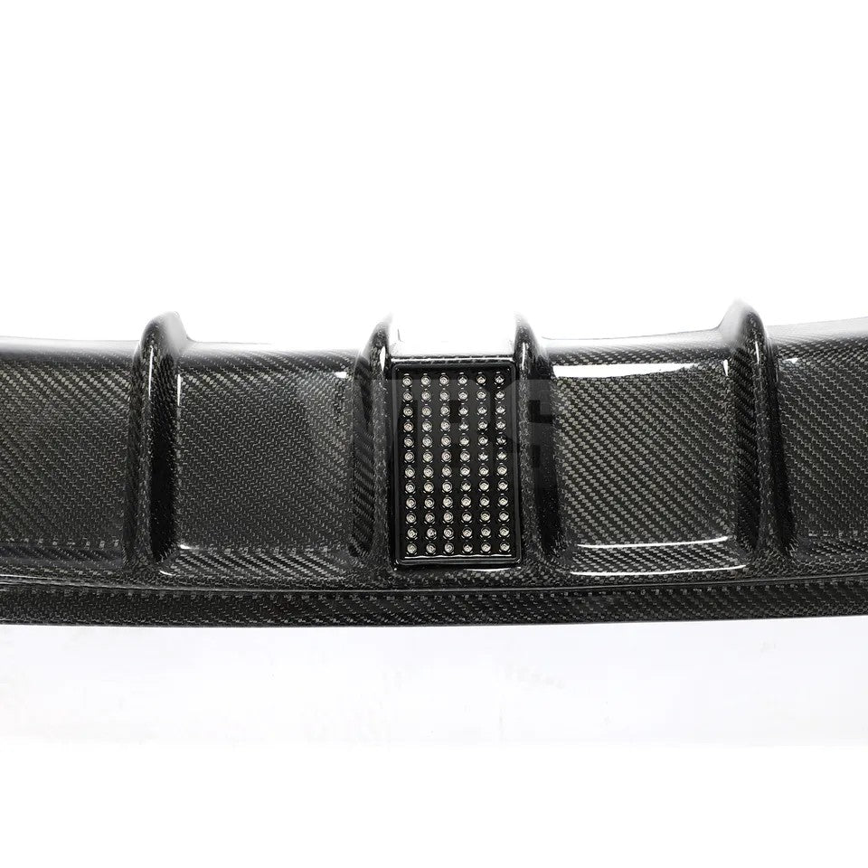 BMW F32 F33 F36 CF REAR DIFFUSER DIGITA LED LIGHT STYLE