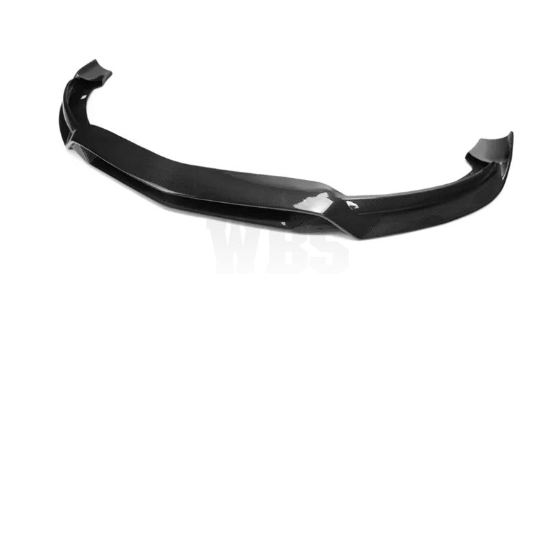 MERCEDES W117 CLA45 FRONT BUMPER LIP R1 STYLE GENUINE CARBON FIBER