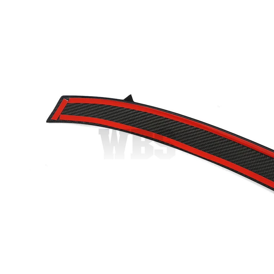AUDI RS6 C8 TRUNK SPOILER GENUINE CF MATERIAL