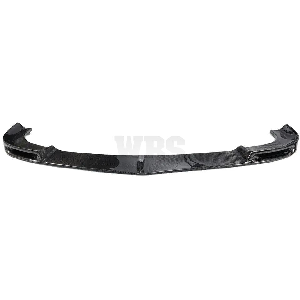 MERCEDES W204 C63 FRONT LIP V STYLE GENUINE CARBON FIBER
