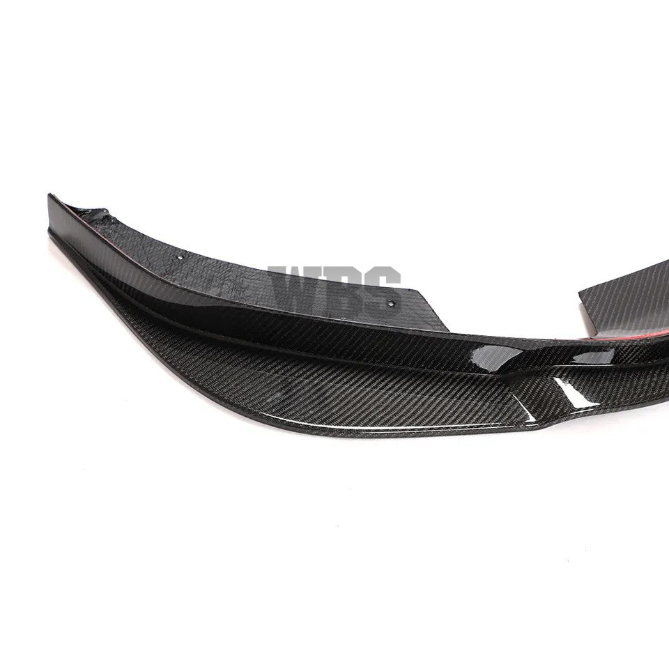 VOLKSWAGEN GOLF MK7.5 GTI FRONT BUMPER LIP, GENUINE CARBON FIBER MATERIAL