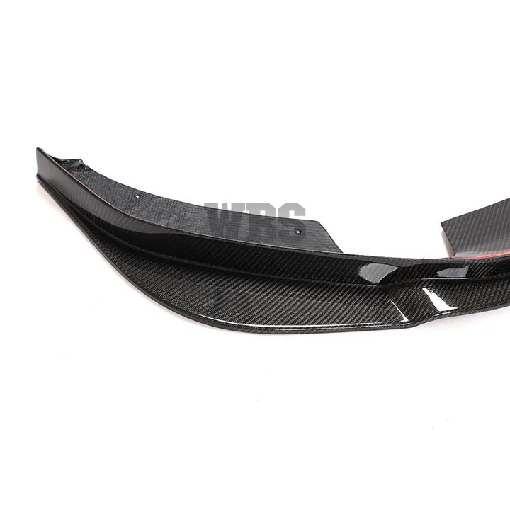 VOLKSWAGEN GOLF MK7.5 GTI FRONT BUMPER LIP, GENUINE CARBON FIBER MATERIAL