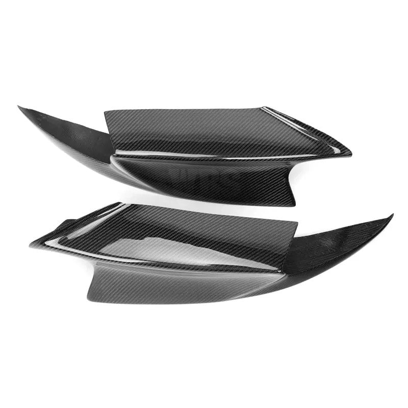 BMW F10 M5 FRONT BUNPER SPLITTERS GENUINE CF M STYLE