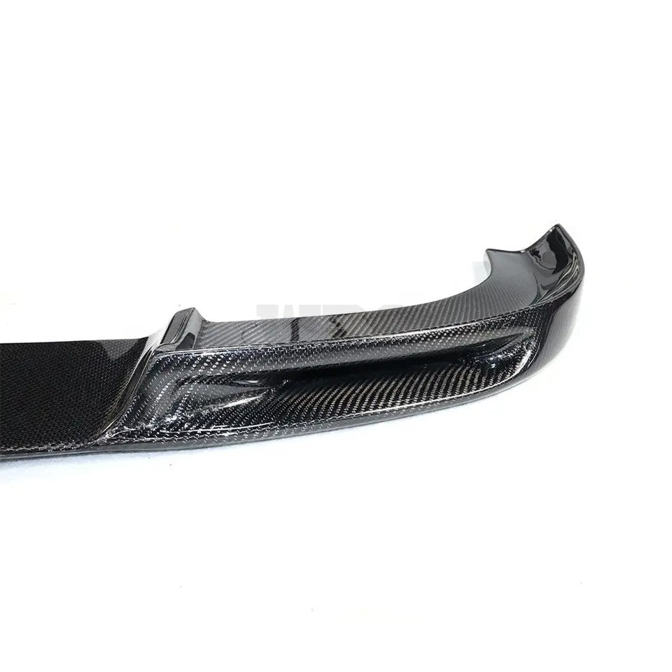 MERCEDES W204 C63 FRONT LIP V STYLE GENUINE CARBON FIBER