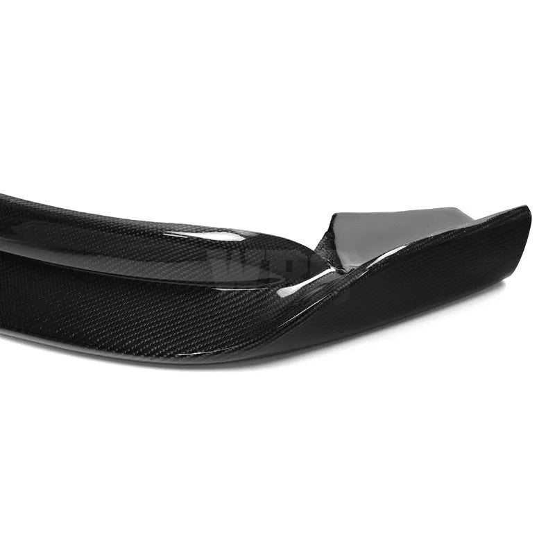 MERCEDES W117 CLA45 FRONT BUMPER LIP R1 STYLE GENUINE CARBON FIBER