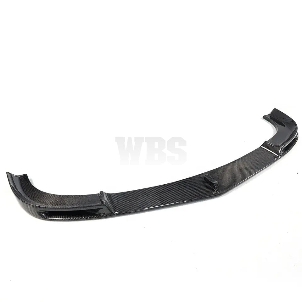 MERCEDES W204 C63 FRONT LIP V STYLE GENUINE CARBON FIBER