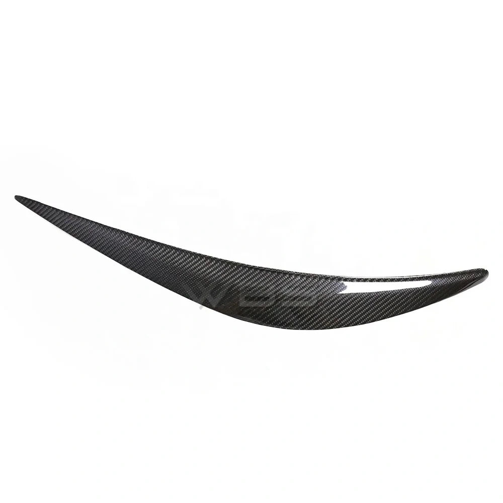INFINITI Q50 HEADLIGHT EYEBROWS TRIM GENUINE CARBON FIBER