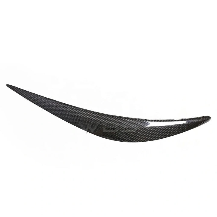 INFINITI Q50 HEADLIGHT EYEBROWS TRIM GENUINE CARBON FIBER