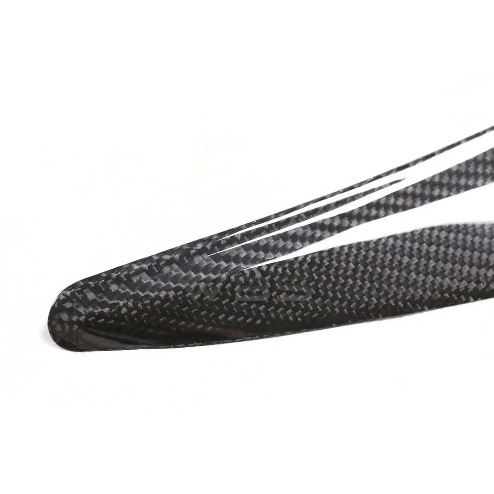 INFINITI Q50 HEADLIGHT EYEBROWS TRIM GENUINE CARBON FIBER