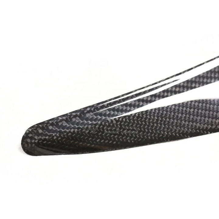 INFINITI Q50 HEADLIGHT EYEBROWS TRIM GENUINE CARBON FIBER