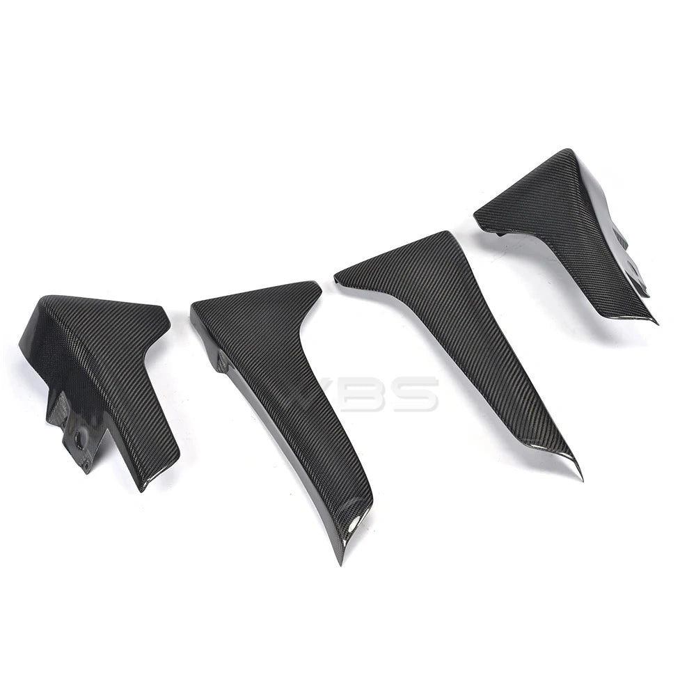 INFINITI Q50 FLAP SPLASH GUARDS GENUINE CARBON FIBER 2014-2021