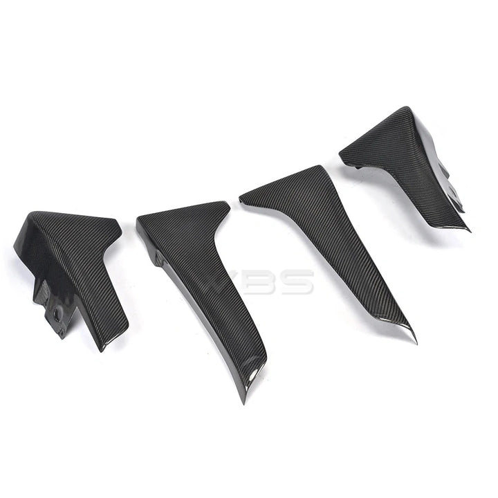 INFINITI Q50 FLAP SPLASH GUARDS GENUINE CARBON FIBER 2014-2021