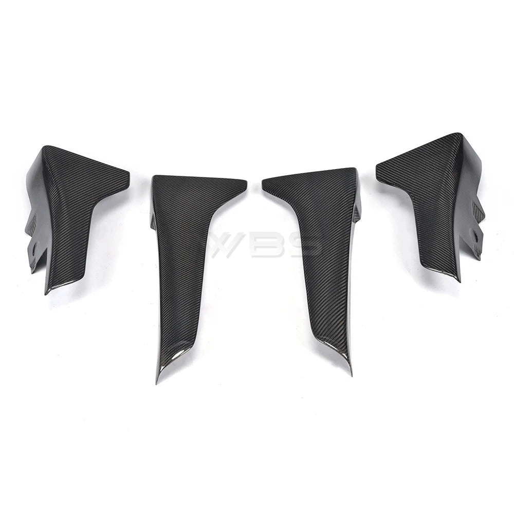 INFINITI Q50 FLAP SPLASH GUARDS GENUINE CARBON FIBER 2014-2021