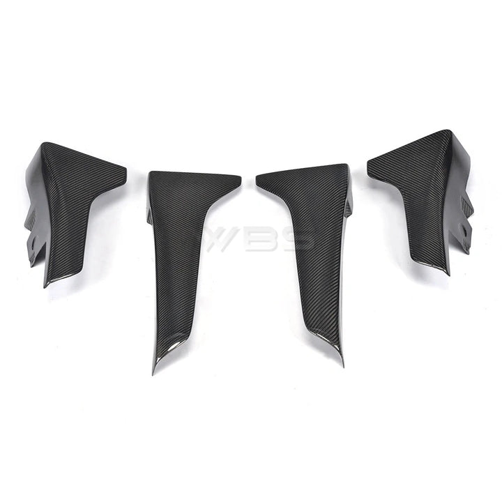 INFINITI Q50 FLAP SPLASH GUARDS GENUINE CARBON FIBER 2014-2021